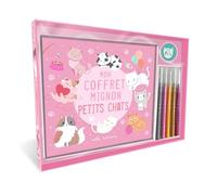 Mon coffret mignon Petits chats: Avec un livre de coloriage, 5 feutres et 15 stickers