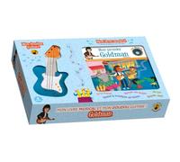 Mon coffret musical Goldman et mon doudou guitare