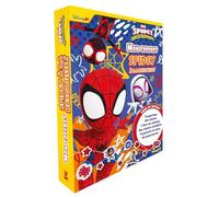 Mon coffret Spidey à la rescousse !: Dans ce coffret : 3 papertoys, des stickers, 1 livre de coloriage, des stickers métallisés, 4 portraits de héros, un grand poster