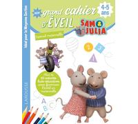 Mon grand cahier d'éveil Sam et Julia: 4-5 ans
