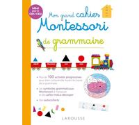Mon grand cahier Montessori de grammaire
