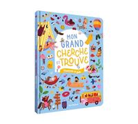 Mon grand cherche et trouve - Vacances en folie: Un livre grand format avec plus de 350 éléments à retrouver !