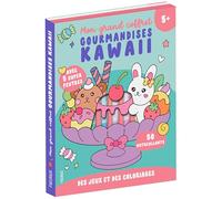 Mon grand coffret Gourmandises kawaii: Avec 50 autocollants