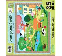 Mon grand jardin. Libro puzzle