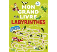Mon grand livre de labyrinthes pour toute l'année !: 7/9 ans