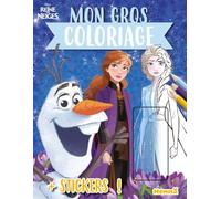 Mon gros coloriage La Reine des Neiges: Avec des stickers