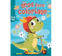 Mon gros livre de coloriage (Croco trotinette)