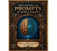 Mon journal de prompts AI intelligents: Carnet de bord des créateurs de contenu et experts No-Code, Cahier d’organisation pour Prompt Engineering et ... intégrez vos prompts dans vos flux de travail