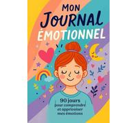 Mon Journal Émotionnel - 90 Jours pour Comprendre et Apprivoiser Mes Émotions: Un carnet guidé pour adolescentes avec questions introspectives, suivi ...