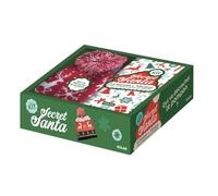 Mon kit secret Santa: Coffret avec 1 bonnet et 1 livre-jeux
