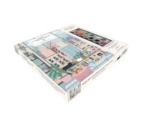 Mon kit Un après-midi à New York. Peinture au numéro: Coffret avec 1 modèle en couleur, 18 pots de peinture numérotés, 2 pinceaux, 1 planche pour s'exercer + 1 planche à afficher ou à offrir