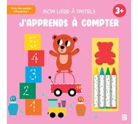 Mon livre à pastels - J'apprends à compter: Avec des pages effaçables !