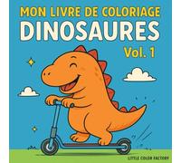 Mon livre de coloriage dinosaures