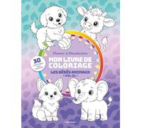 Mon livre de coloriage - Les bébés animaux (Vol. 01): 30 coloriages avec modèles - Livre de coloriage pour enfants dès 3 ans