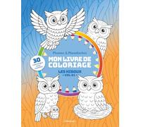 Mon livre de coloriage - Les Hiboux (Vol. 01): 30 pages adorables à colorier avec modèles faciles - Pour enfants à partir de 3 ans