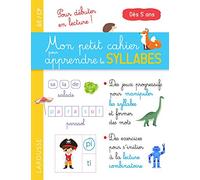 Mon petit cahier pour apprendre les syllabes GS/CP