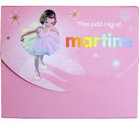 Mon petit coffret Martine: Avec 5 enveloppes, 1 carnte, 5 cartes et 2 planches de stickers