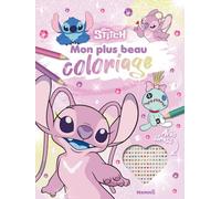 Mon plus beau coloriage Stitch (Angel): Avec strass