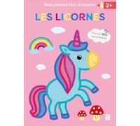 Mon premier bloc à colorier : Les licornes