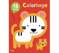 Mon premier bloc de coloriage - Les bébés animaux - 18 mois