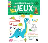 Mon premier bloc de jeux - Les dinosaures