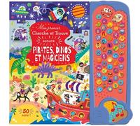 Mon premier cherche et trouve sonore Pirates, dinos et magiciens