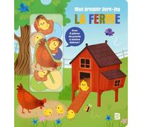 Mon premier livre-jeu : La ferme: Avec 8 pièces de puzzle