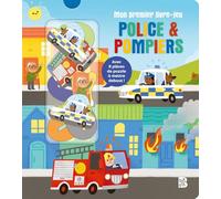 Mon premier livre-jeu : Police & pompiers: Avec 8 pièces de puzzle