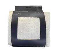 Mon PTIT Dodo - Coperta Nuaj, 30 x 30 cm, colore: Ecru per lettino