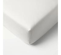 Mon PTIT Dodo - Lenzuolo con angoli, 60 x 120 cm, colore: Bianco