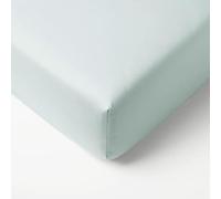 Mon PTIT Dodo - Lenzuolo con angoli, in jersey, 70 x 140 cm, colore: Verde Grigio