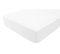 Mon PTIT Dodo - Lenzuolo impermeabile per letto, 60 x 125 cm, colore: Bianco