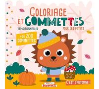 Mon P'tit Hemma - Coloriage et gommettes pour les petits - C'est l'automne !