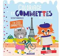 Mon P'tit Hemma - Coloriage et gommettes pour les petits - Paris - + de 200 gommettes repositionnables