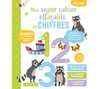 Mon super cahier effaçable des chiffres