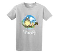Mon Voisin Totor Men T Shirt Tops Tee Gray 3XL
