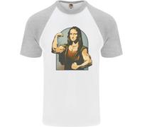 Mona Lifter Divertente Palestra Bodybuilding Allenamento DA UOMO S/S T-Shirt