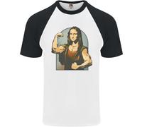 Mona Lifter Divertente Palestra Bodybuilding Allenamento DA UOMO S/S T-Shirt