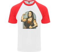 Mona Lifter Divertente Palestra Bodybuilding Allenamento DA UOMO S/S T-Shirt