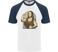 Mona Lifter Divertente Palestra Bodybuilding Allenamento DA UOMO S/S T-Shirt