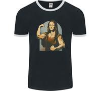 Mona Lifter Divertente Palestra Bodybuilding Workout Uomo Ringer Fotl