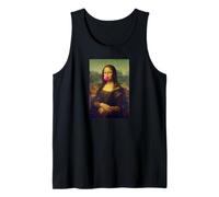 Mona Lisa Che soffia Rosa Bubble Gum Divertente Art Meme Canotta