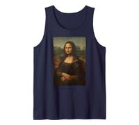Mona Lisa di Leonardo da Vinci Canotta