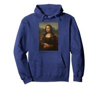 Mona Lisa di Leonardo da Vinci Felpa con Cappuccio