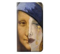 Mona Lisa Gustav Klimt Vermeer Flip Case Cover Custodia per Google Pixel 10, 10 Pro