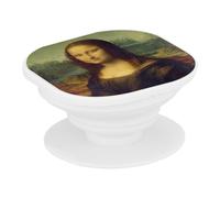 Mona Lisa La Joconde De Vinci - Supporto per telefono estensibile - Impugnatura Grip di supporto e supporto video per smartphone, compatibile con tutti i modelli stampati in Francia