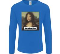 Mona Lisa Parodia Monday Lisa Uomo Maniche