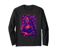 Mona Lisa Psychedelic Art Maglia a Manica