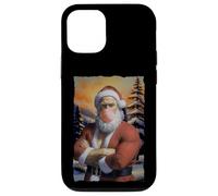 Mona Lisa Santa Claus Shirt - Divertente maglietta natalizia artistica Custodia per iPhone 12/12 Pro