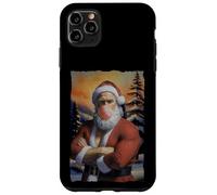 Mona Lisa Santa Claus Shirt - Divertente maglietta natalizia Grunge Custodia per iPhone 11 Pro Max